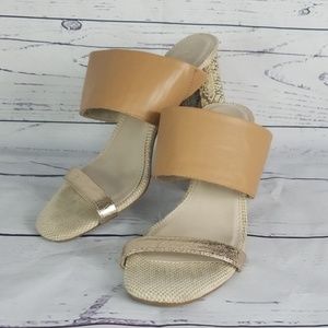 OK block heeled sandals